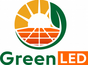 Green LED Logo